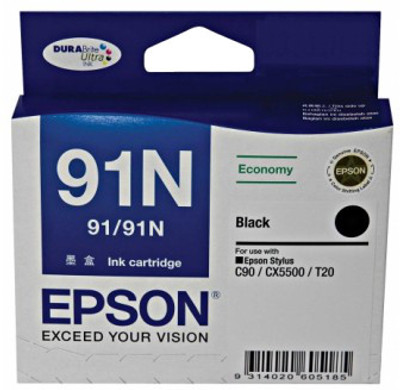

Epson 91N Black Ink cartridge C13T107190(Black)