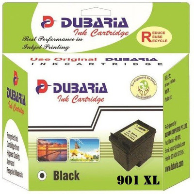 5% OFF on Dubaria 901 XL TriColor Ink Cartridge Compatible For HP 901 XL TriColor Ink Cartridge For Use In OfficeJet 4500 - G510g Wireless, OfficeJet 4500 - G510n Wireless, J4500, J4540, J4550, J4580, J4640, J4680, J4680 c, HP Inkjet Printers OfficeJet 4500 - G510g Wireless, J4500, J4640, J4680 Single Color I