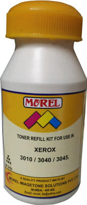 

Morel POWDER AND CHIP FOR USE IN XEROX 3010 / 3040 / 3045 PRINTER TONER CARTRIDGE Single Color Ink Toner(Black)