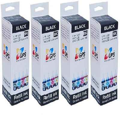 

Gps L100 / L110 / L200 / L210 / L300 / L350 / L355 / L550 Single Color Ink(Black)
