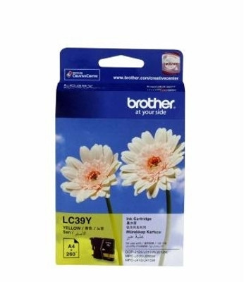 

Brother LC 39Y Ink cartridge(Yellow)