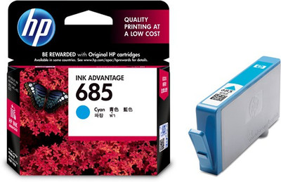 

HP 685 Single Color Ink Cartridge(Cyan)