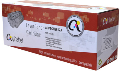 

Alphabet 12A Single Color Ink Toner(Black)