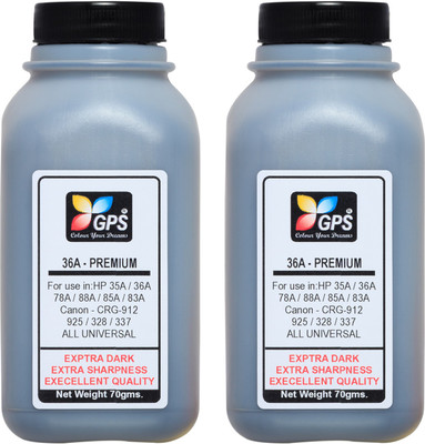 

Gps 35A/36A/78A/88A/85A/83A/CANON 912/925 Single Color Ink Toner(Black)