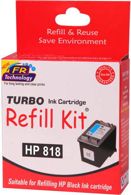 

Turbo Ink Refill Kit fFor HP 818 Cartridge Single Color Ink(Black)