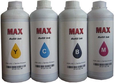 

Max 4*1000ML Set For Brother Printer Multi Color Ink(Black, Magenta, Cyan, Yellow)