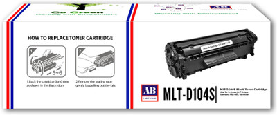 

AB Cartridge Compatible 104 / MLT-D104S Cartridge - For Use In Samsung ML-1665, ML1865W Single Color Ink Toner(Black)
