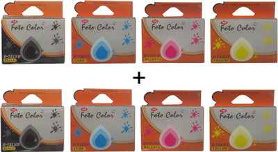 

Max 73N Compatible Combo (2Set) Multicolor Ink Cartridge For Epson Multi Color Ink(Black, Magenta, Cyan, Yellow)