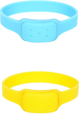 

Safe-O-Kid Watch Style Mosquito Repellant Band - 2 Bands+2 Air Tight Pouch(Pack of 2)