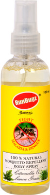 

RunBugz Anti-Mosquito Spray – 100ml, Natural & Herbal