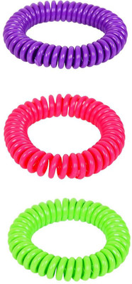 

Safe-O-Kid Shiny Flexible Spiral Mosquito Repellent Band(Pack of 3)
