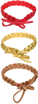 

Safe-O-Kid Trendy Leather Anti-Mosquito Band - 3 Bands+3 Air Tight Pouch(Pack of 3)