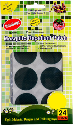 

RunBugz Mosquito Repellent Patch ( Green - Pack of 24 )(Pack of 24)