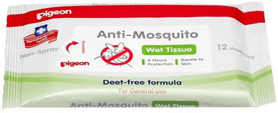 

Pigeon Anti Mosquito Wipes - 12Pc
