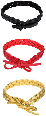 

Safe-O-Kid Trendy Leather Anti-Mosquito Band - 3 Bands+3 Air Tight Pouch(Pack of 3)