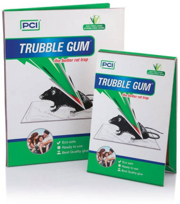 

TROUBLE GUM MOUSE GLUE PAD KILL RAT & MOUSE WITHOUT POISONS Pack of 2(Pack of 2)