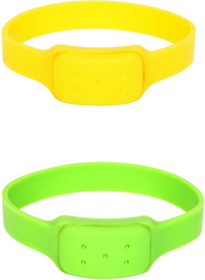 

Safe-O-Kid Watch Style Silicone Mosquito Repellent Band(Pack of 2)