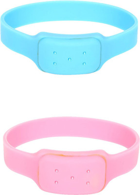 

Safe-O-Kid Watch Style Mosquito Repellant Band - 2 Bands+2 Air Tight Pouch(Pack of 2)