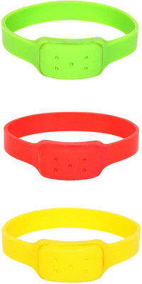 

Safe-O-Kid Watch Style Silicone Mosquito Repellent Band(Pack of 3)