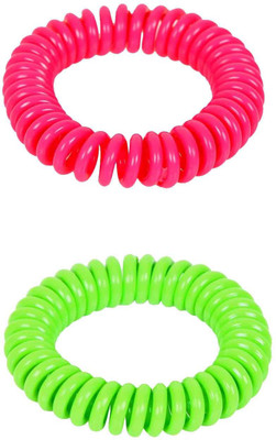

Safe-O-Kid Shiny Flexible Spiral Mosquito Repellent Band(Pack of 2)