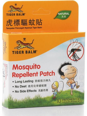 

Tiger Balm Mosquito Repellent Patch - 10Pc (Pack of 2)