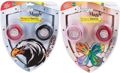 Jungle Magic Eagle+Butterfly Shield(Pack of 4)