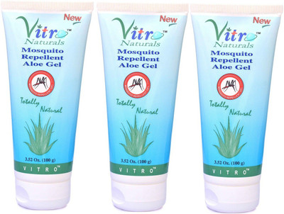 

Vitro Naturals Mosquito Repellent Aloe Gel (Tube)(Pack of 3)