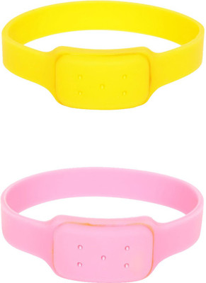 

Safe-O-Kid Watch Style Silicone Mosquito Repellent Band(Pack of 2)