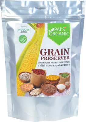 

Pai's Organic Grain/Pulse Preserver (Organic Grain Preservative From Weevils) of 250 Gms Pack of Three(Pack of 3)
