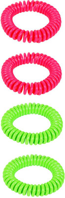 

Safe-O-Kid Shiny Flexible Spiral Mosquito Repellent Band(Pack of 4)