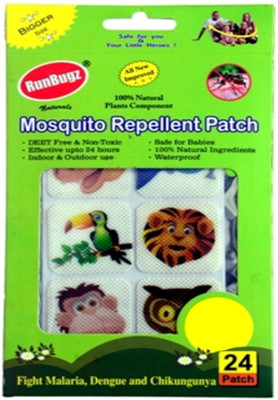 

RunBugz Mosquito Repellent Patch ( New Animal - Pack of 24 )(Pack of 24)