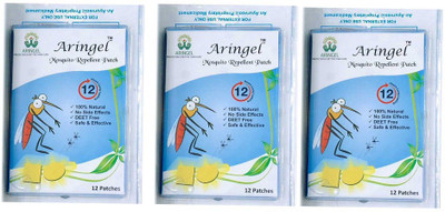 Aringel Mosquito Repellent Patch First Generation (Pack of 12 Pcs)-set of 3(3 x 0 g) Aringel Mosquito Repellent Patch First Generation (Pack of 12 Pcs)-set of 3(3 x 0 g)