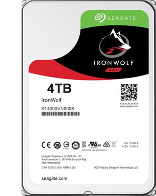 

Seagate IronWolf 4 TB Servers, Network Attached Storage Internal Hard Disk Drive (ST4000VN008)