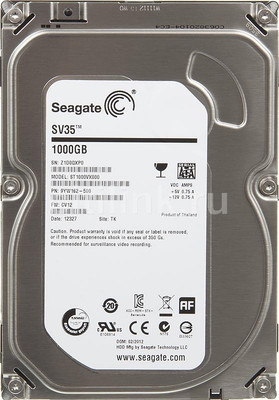 Seagate Barracuda SV-35 1 TB Desktop Internal Hard Disk Drive (ST1000VX000)
