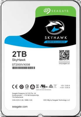 Seagate SkyHawk 2 TB Surveillance Systems Internal Hard Disk Drive (HDD) (ST2000VX008)(Interface: SATA, Form Factor: 3.5 inch)