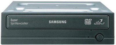 SAMSUNG 24X SATA DVD WRITER DVD WRITER Internal Optical Drive(Black)