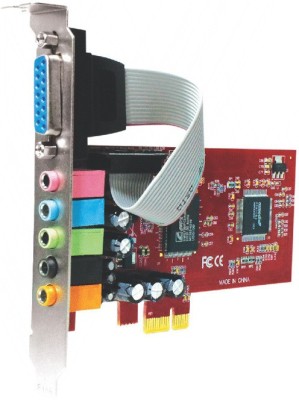 TAG PCI-E_1X_Sound PCI Express Internal Sound Card(5.1 Audio Channel)