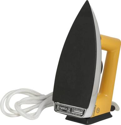 Pankul Popular Dry Iron (Yellow, Silver) 
