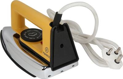 Pankul Popular Dry Iron (Yellow, Silver) 