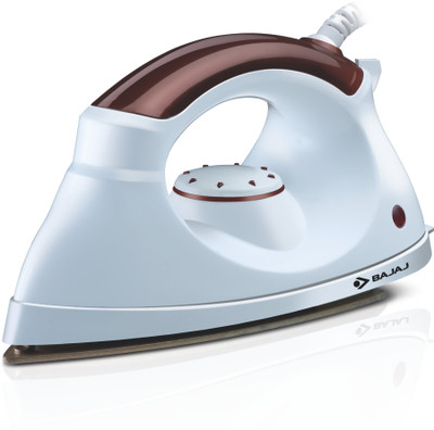 

Bajaj Majesty Esteela Dry Iron(White, Copper), Copper;white