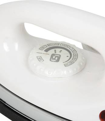 Pankul Steelco Dry Iron (White, Black) 