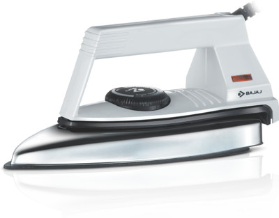 

Bajaj Glider 750-Watt Dry Iron(White, Silver)