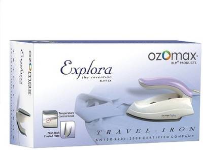Ozomax Explora Travel Dry Iron (Purple) 