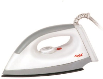 

Elvin Polo Light Weight Electric 750 W Dry Iron(White, Multicolor), Multicolor;white