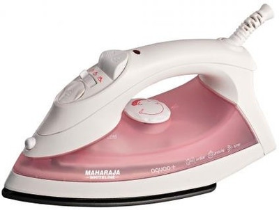 Maharaja Whiteline Aquao+ (Sl-100) Steam Iron(Pink) available at flipkart for Rs.1379