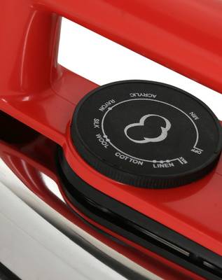 Pankul Popular Dry Iron (Red, Silver) 