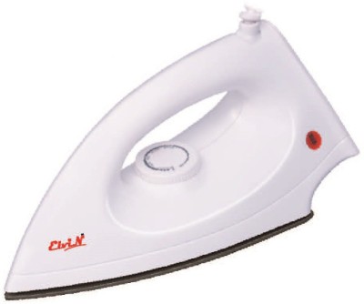 Elvin Xylo Light Weight Electric 750 W 750 W Dry Iron(Multicolor, White)