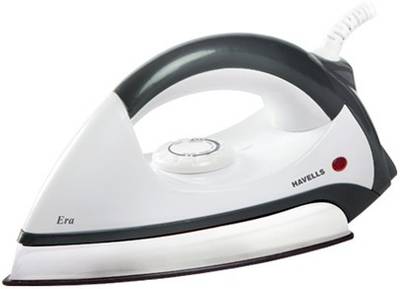 Havells Era Dry Iron (Grey and White) 