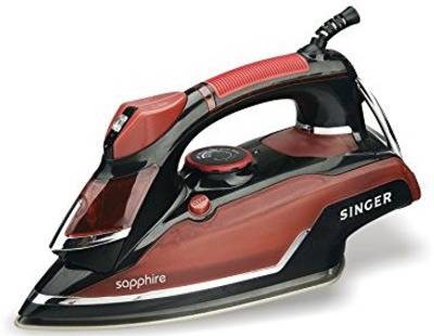 Singer Sapphire Steam Iron (Red, Black) 