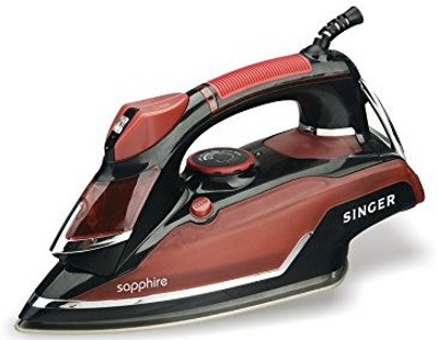 

Singer Sapphire Steam Iron(Red, Black), Black;red